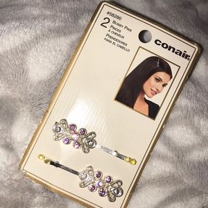 Jeweled hair Bobby pins